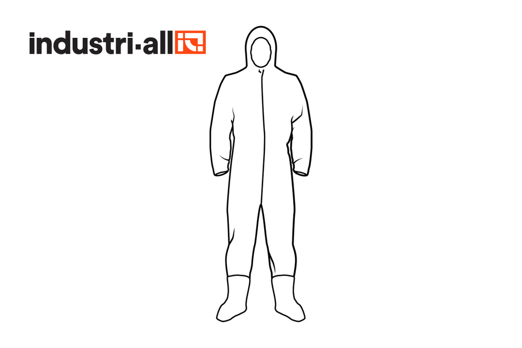 Heavy-duty breathable coverall