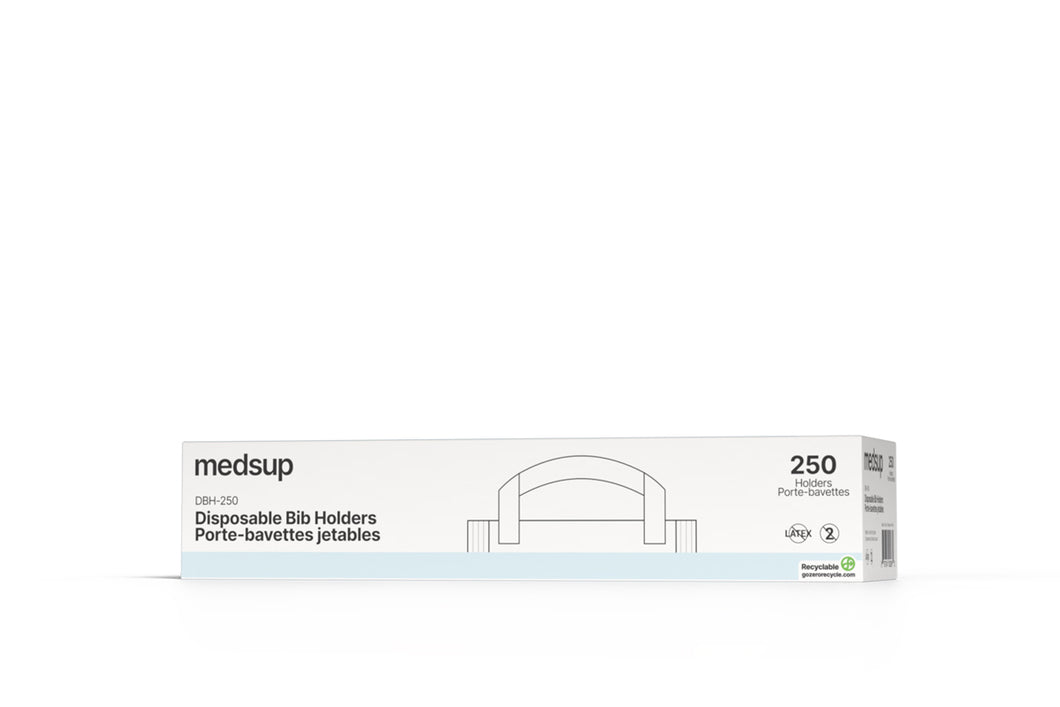 Disposable bib holders