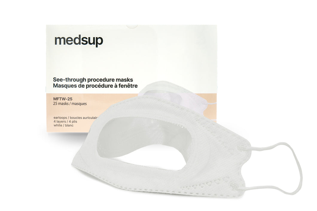 MFTW-25 See-through Protective Mask