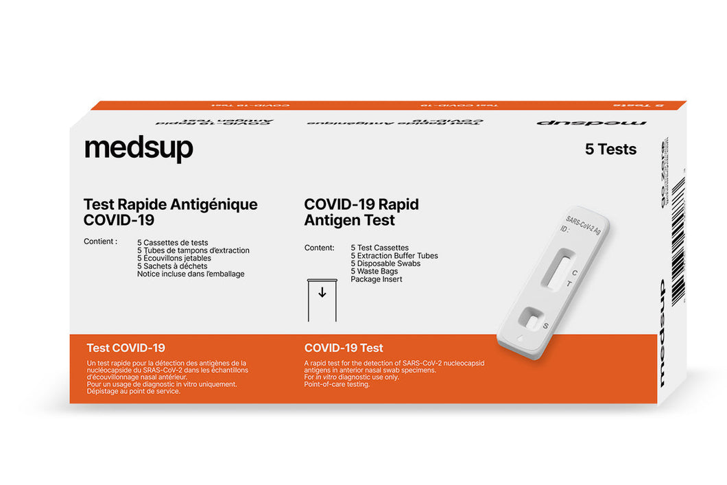 MS-TRA-5 Medsup COVID-19 Rapid Antigen Test